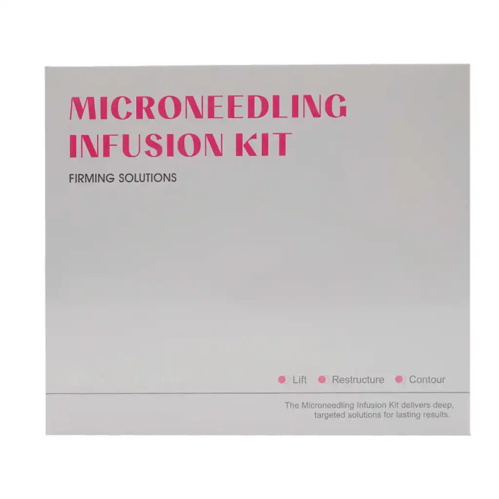 SANENDI MICRONEEDLING FIRMING SOLUTIONS Kit, Péptidos (Matrixyl, Argirelina, Cobre) + Vitamina C + Niacinamida, Reafirmación y Efecto Lifting Profesional